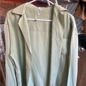 Loewe womenGreen shirt